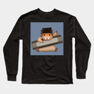 Musical Hamster Long Sleeve T-Shirt